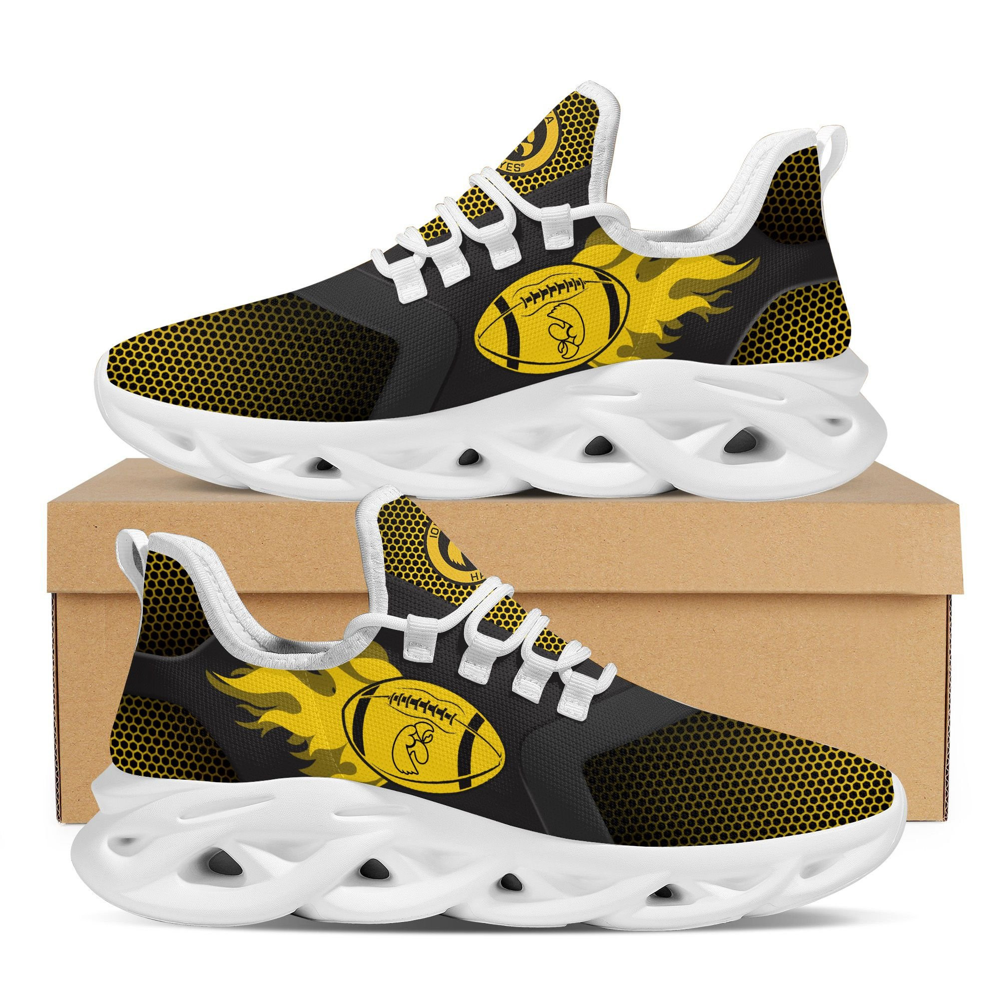 Connecticut Huskies Custom Personalized Max Soul Sneakers Shoes