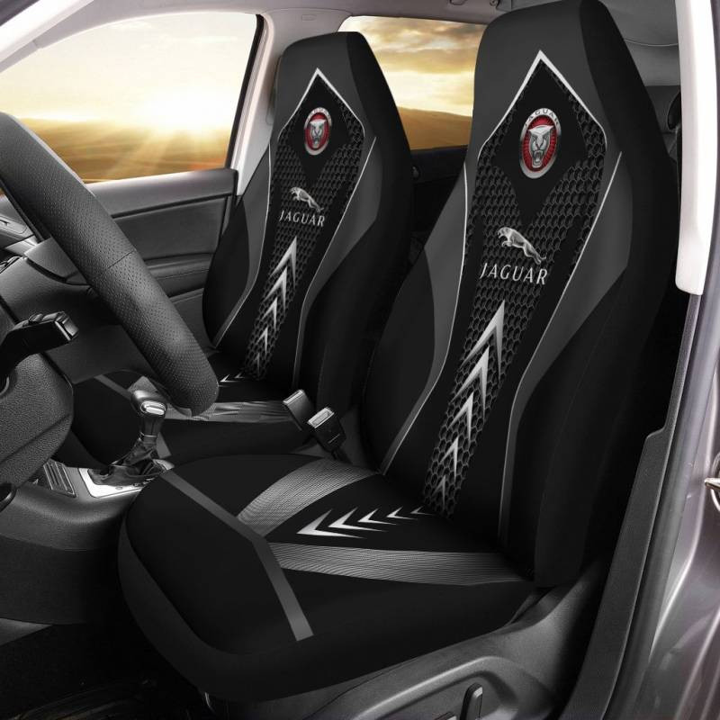 GMC Sierra  LPH Car Seat Cover (Set of 2) Ver 4 ( BLUE)