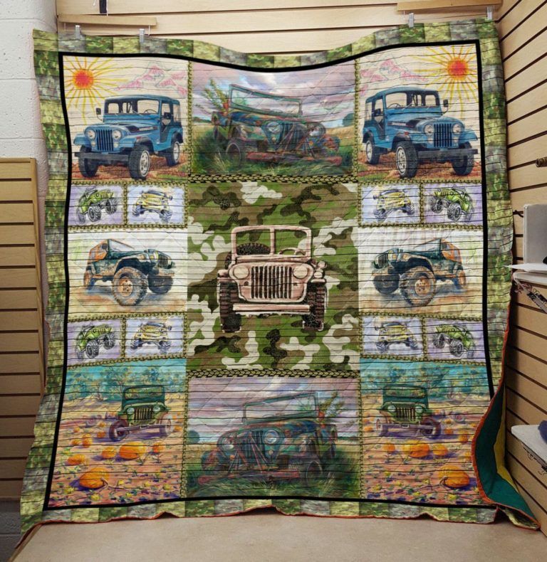 Jeep Yp1608069Cl Quilt Blanket