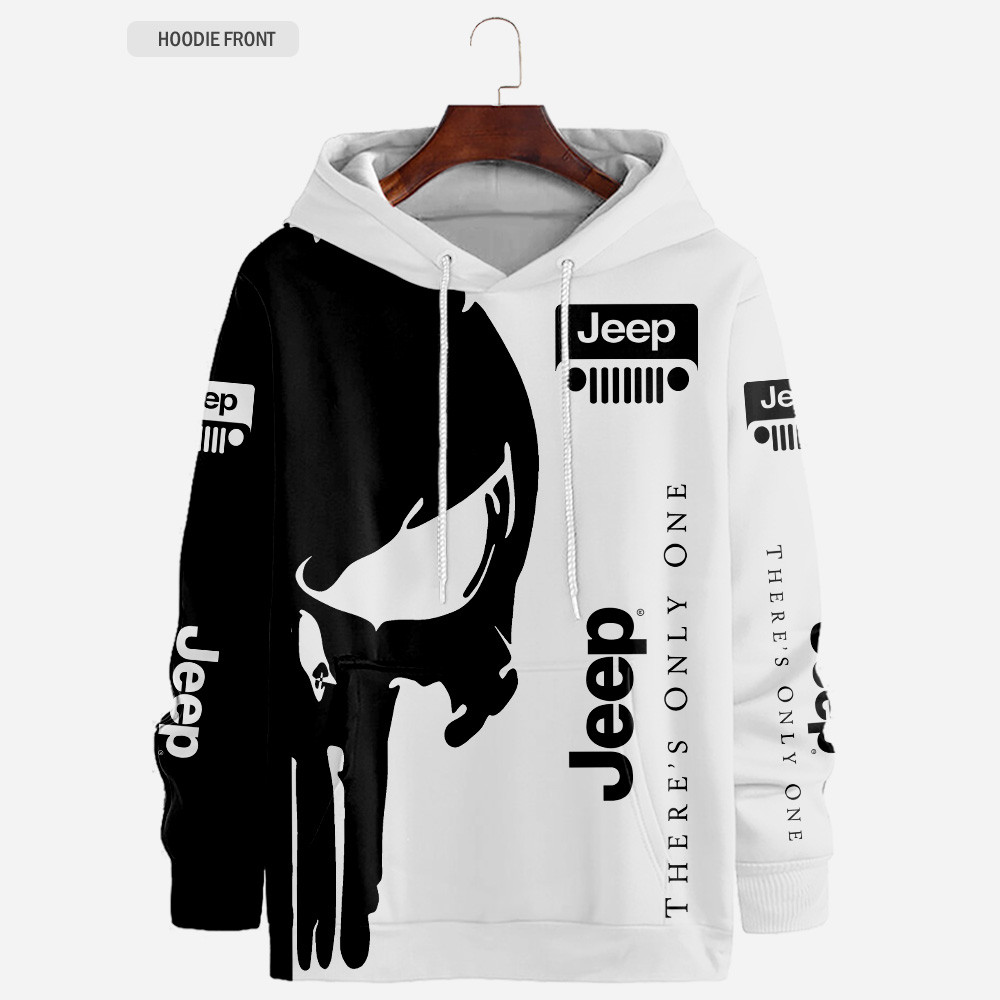 Jeep Skull Tshirt, sweatshirt, Polo, Hawaiian, Hoodie 3D Apparel Full Printing Custom Name 