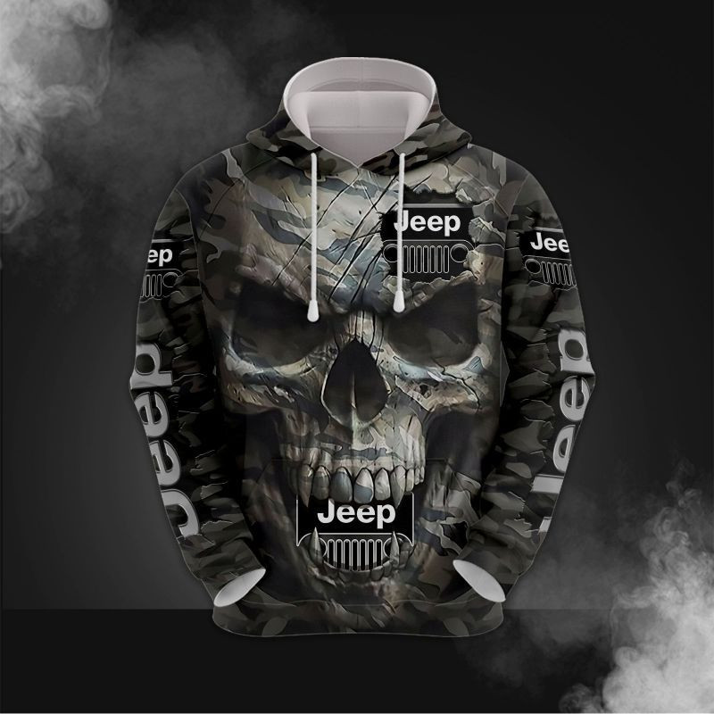 Jeep t-shirt hoodie apparel 3D full printing