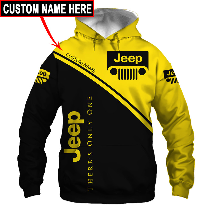 Jeep t-shirt hoodie apparel 3D full printing