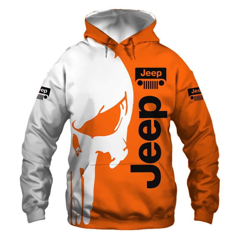 Jeep t-shirt hoodie apparel 3D full printing