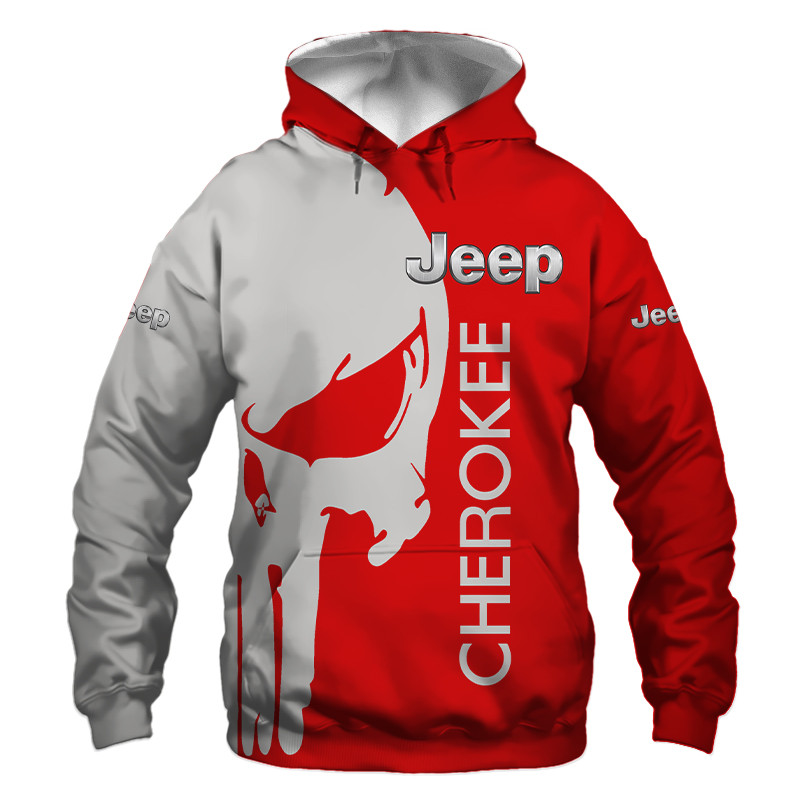 Jeep t-shirt hoodie apparel 3D full printing