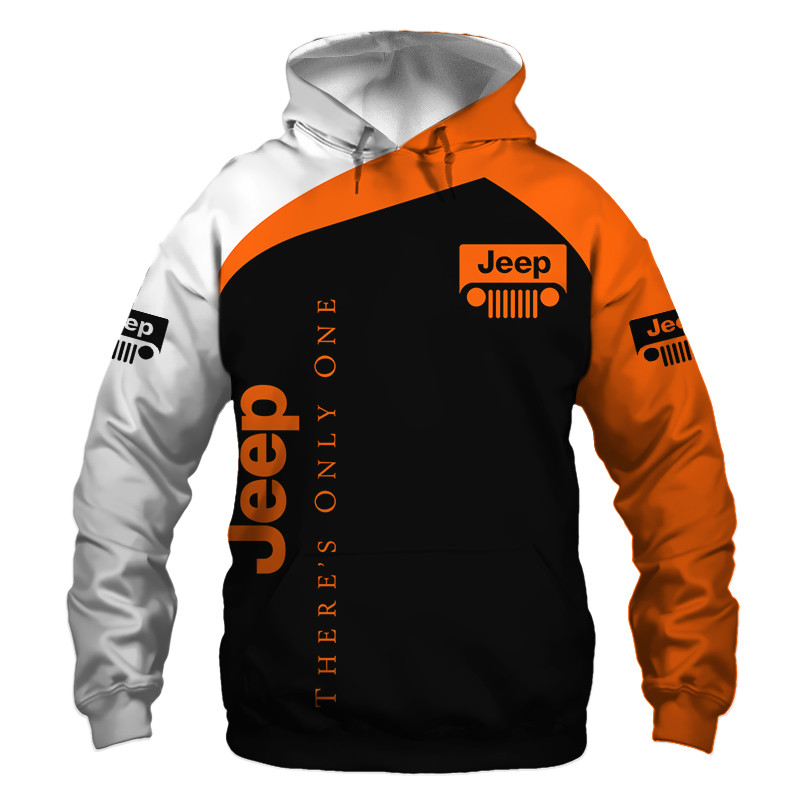 Jeep t-shirt hoodie apparel 3D full printing