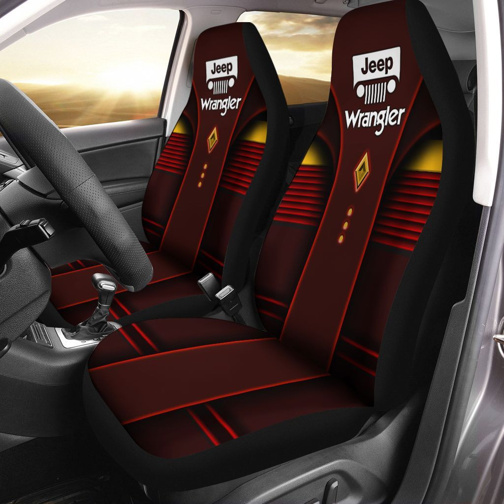 Dodge Ram LPH Car Seat Cover (Set of 2) Ver 1 (Red)