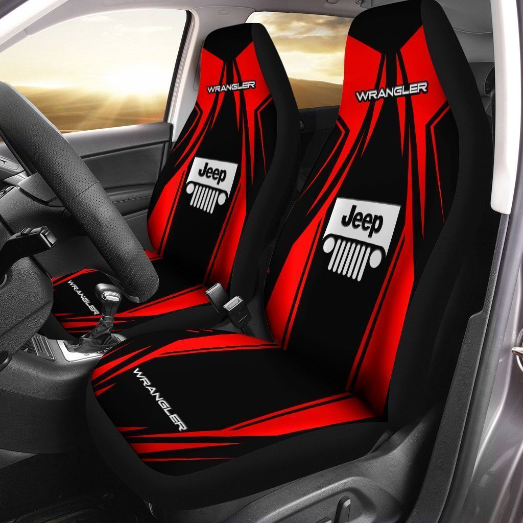 Baby Yoda And Mando The Mandalorian Movie Car Seat Covers (SET OF 2) - v5