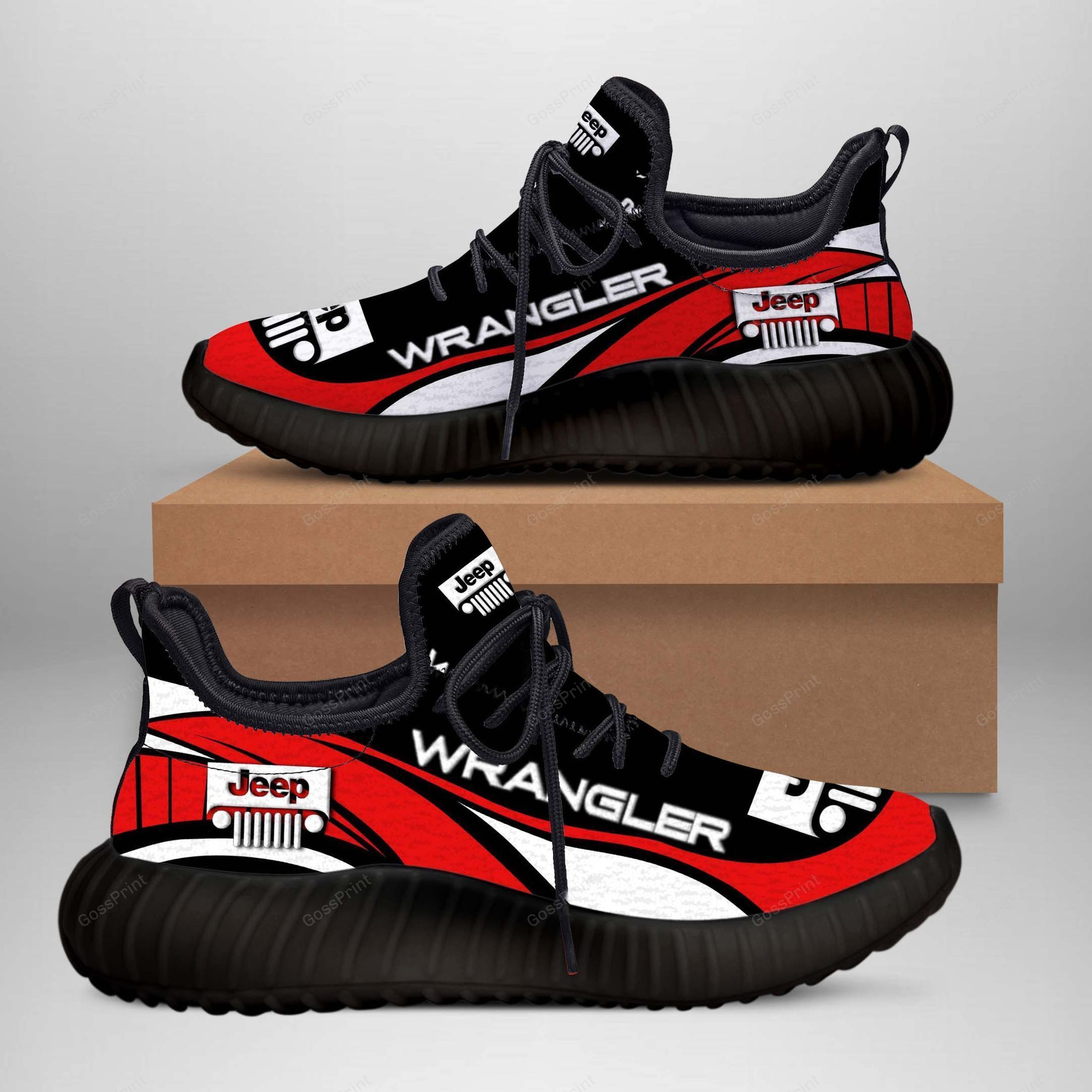 Jeep Sneaker Shoes Ver 1 (Red)