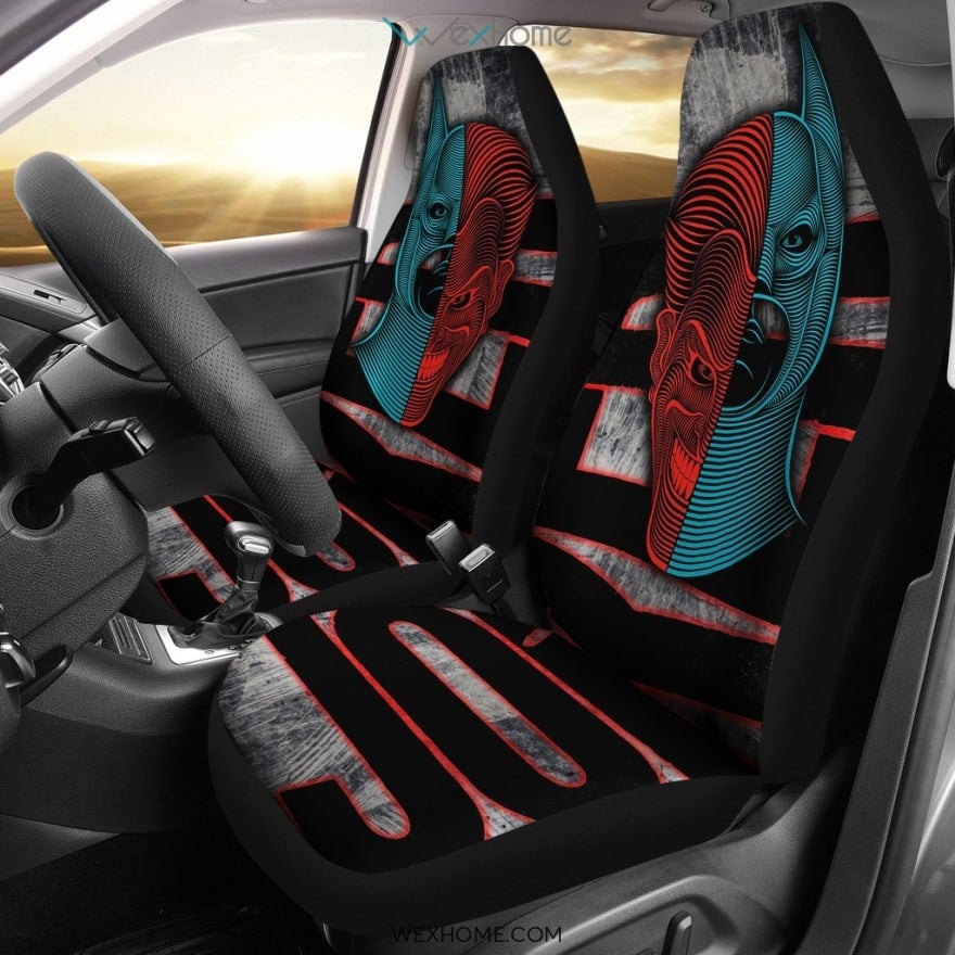 Knife On Jason Mask Bleeding Seat Covers