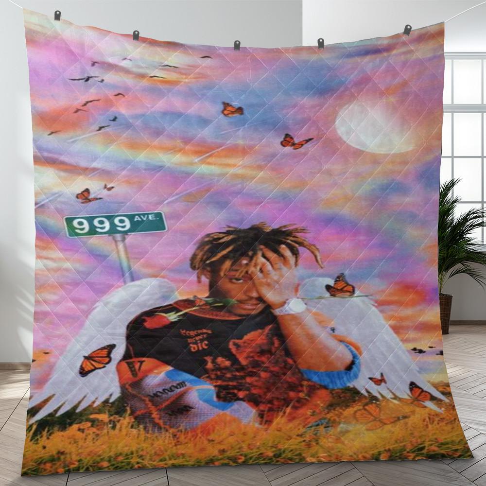 Kanye West Quilt Blanket, Kanye West Gift For Fan, Kanye Album Cover Wallpapers, Kanye West Album Collage Duvet Quilt Bedding Set Quilt Blanket 
