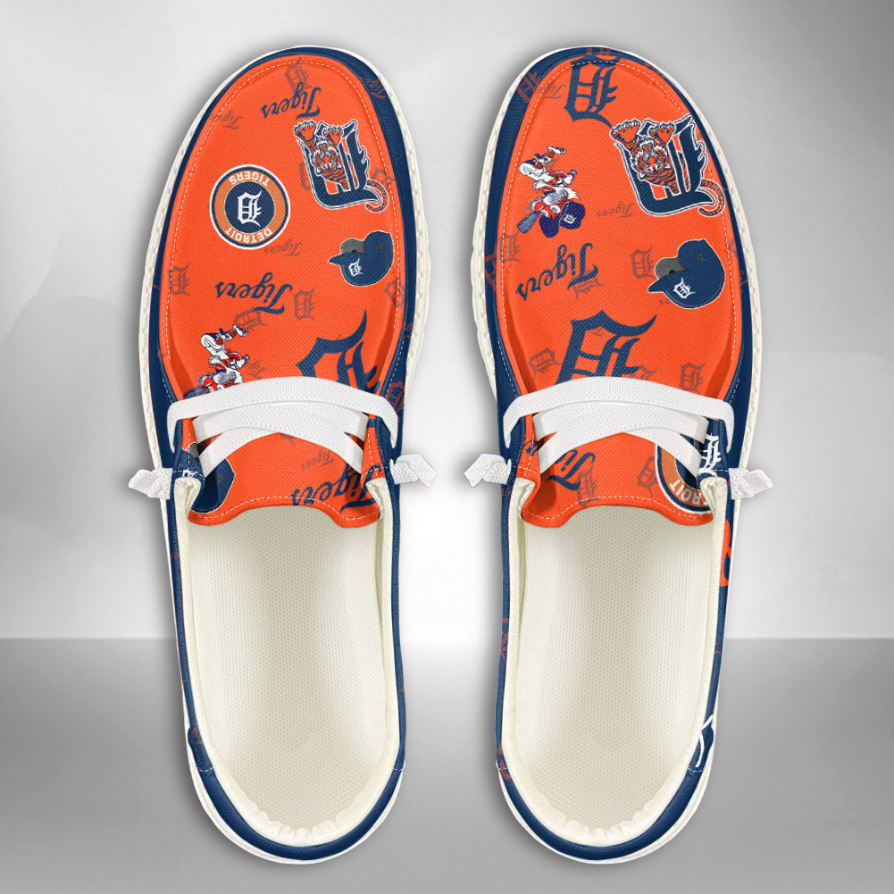 JWFancy MLB Los Angeles Dodgers H-D Shoes Wally Men's Lace Up Loafers For Men And Women