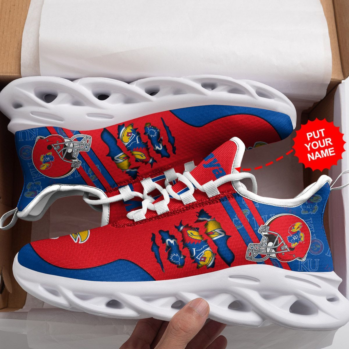 Detroit Lions Custom Personalized Max Soul Sneakers Shoes