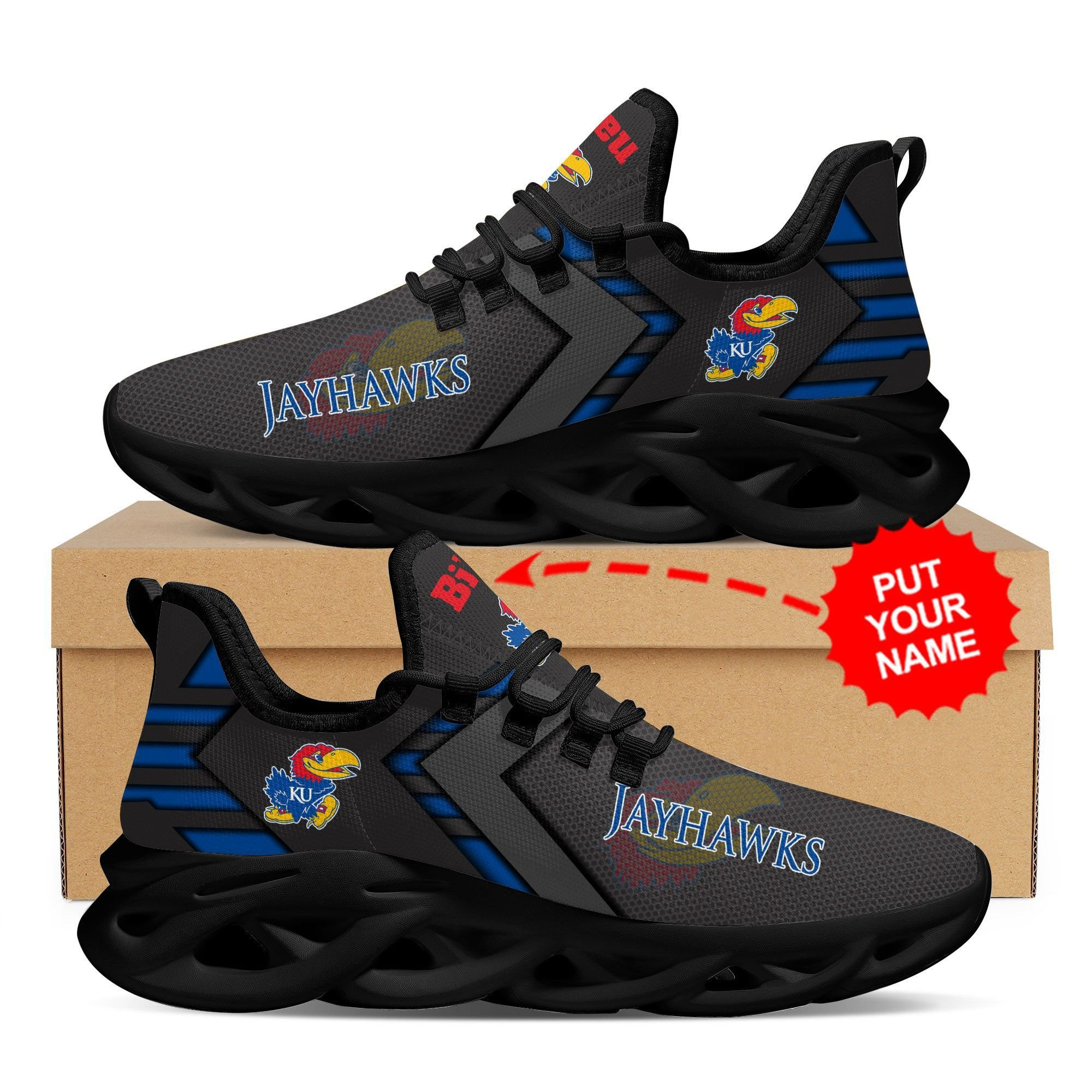 Kentucky Wildcats Custom Name Personalized Max Soul Sneakers Shoes