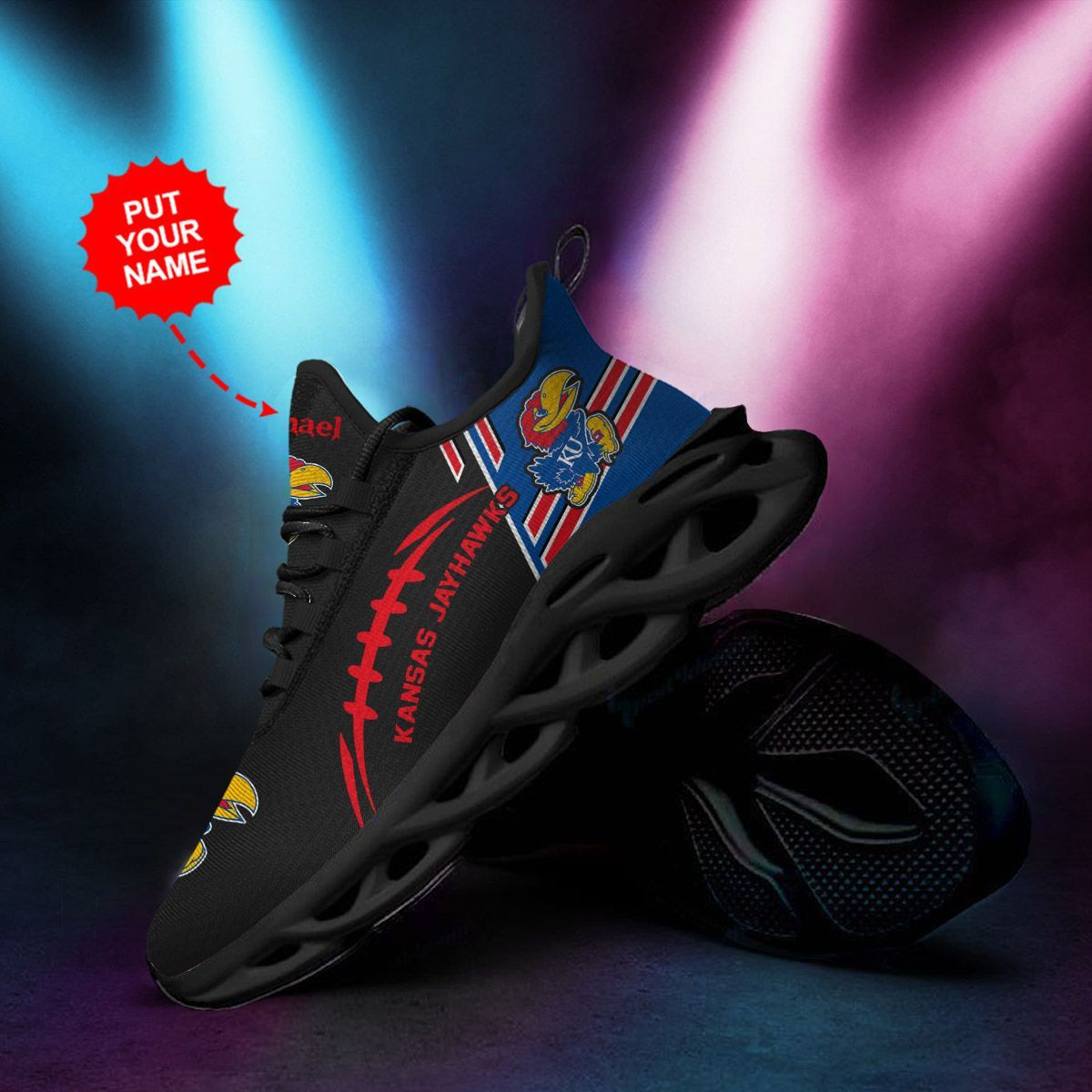 Louisville Cardinals Custom Personalized Max Soul Sneakers Shoes
