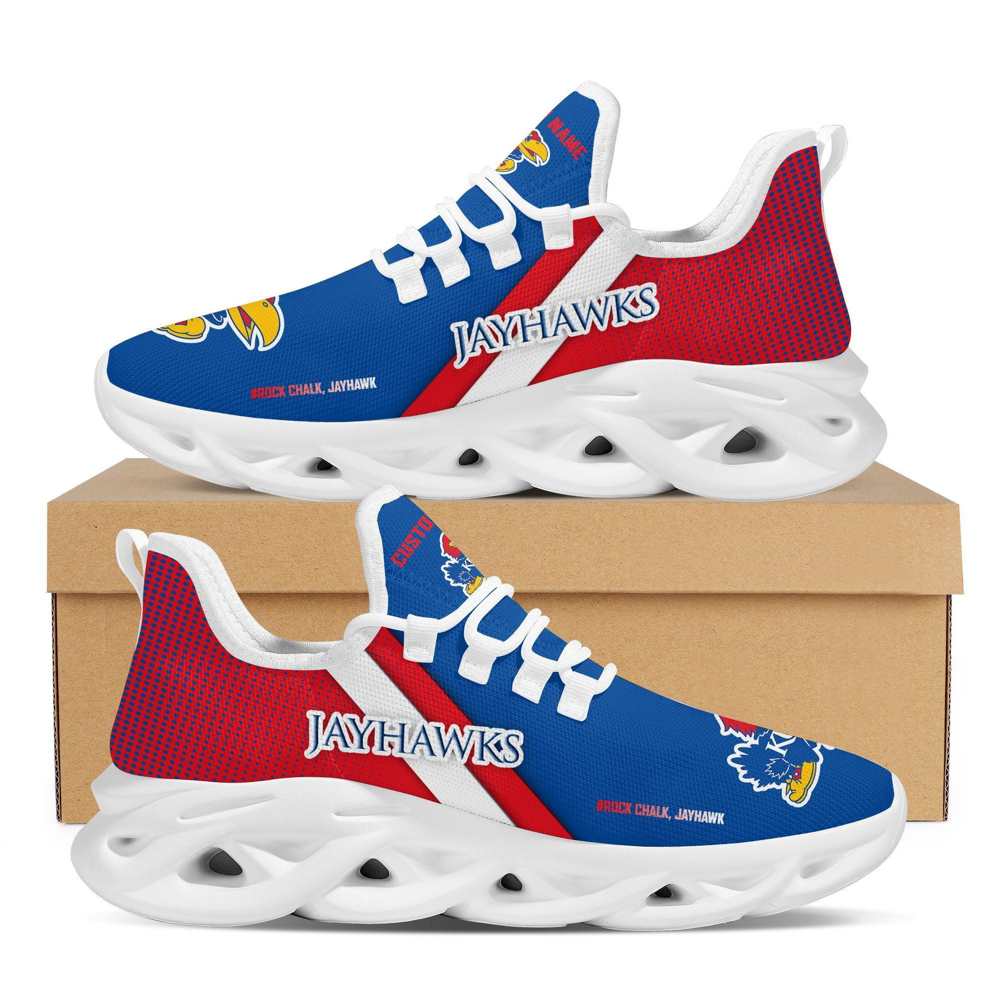 Los Angeles Chargers Custom Personalized Max Soul Sneakers Shoes