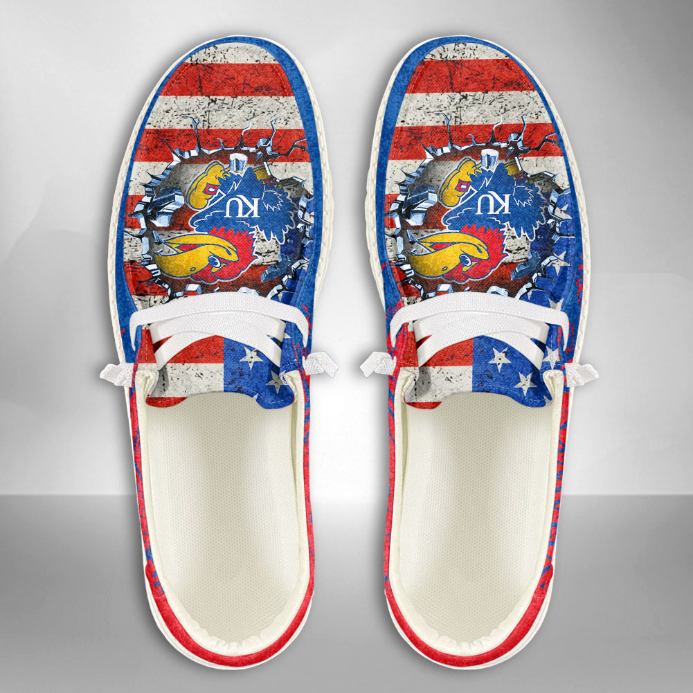 New York Jets Personalized Hey Dude Sports Shoes - Custom Name Design
