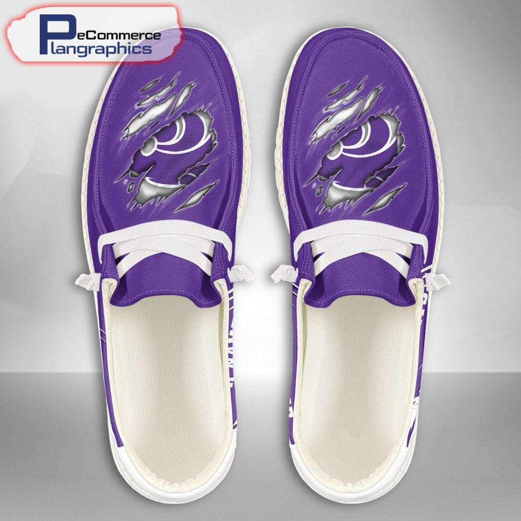 Kansas Jayhawks Broken Wall Hey Dude Shoes 