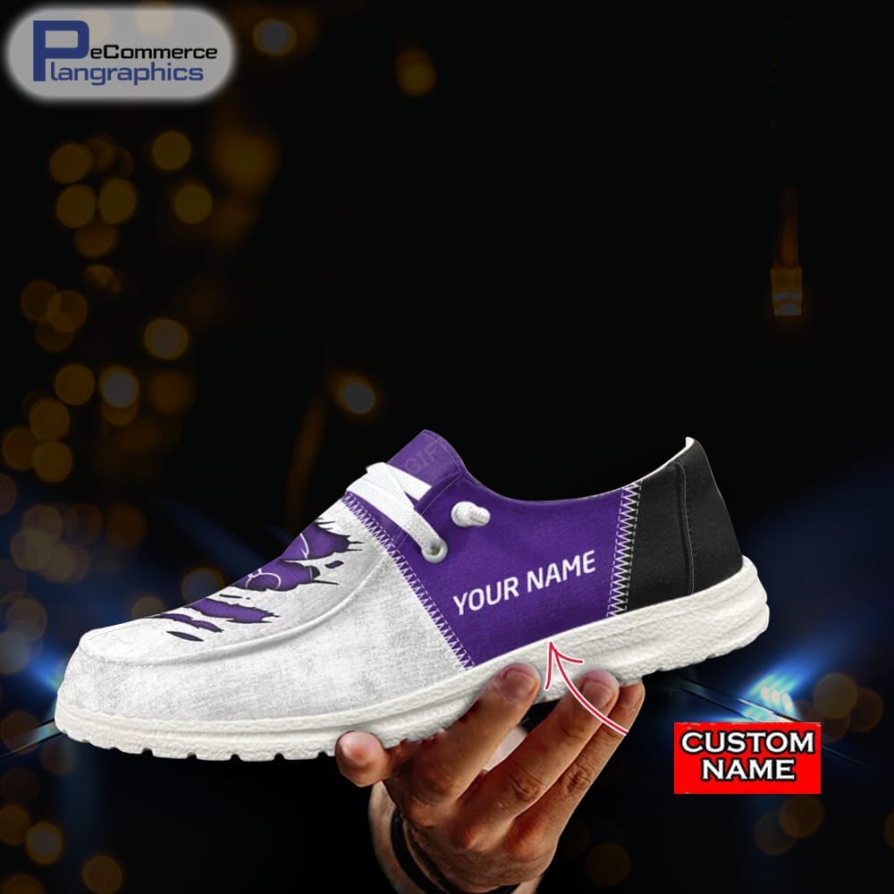 Kansas State Wildcats Broken Wall Hey Dude Shoes 