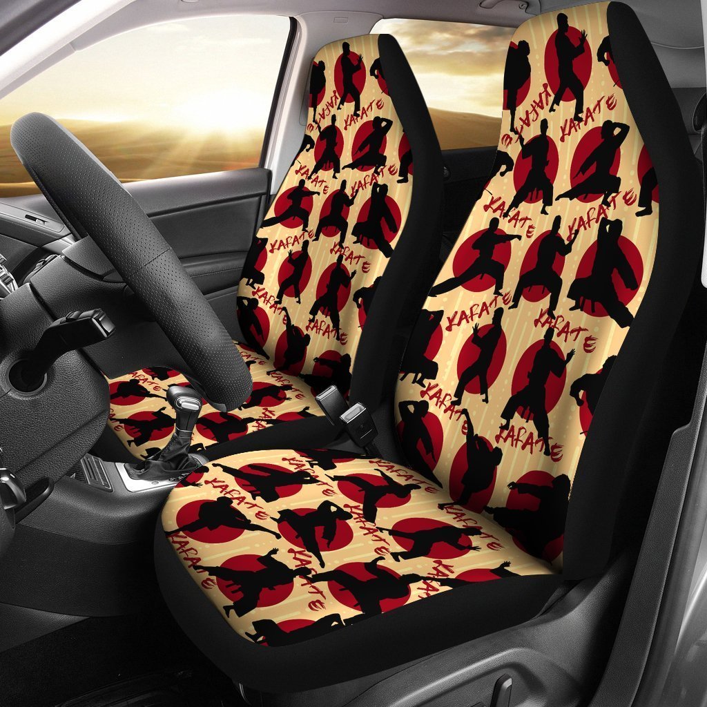 Blue Betty Boop Cartoon Blue Theme Car Seat Cover ( Set of 2)