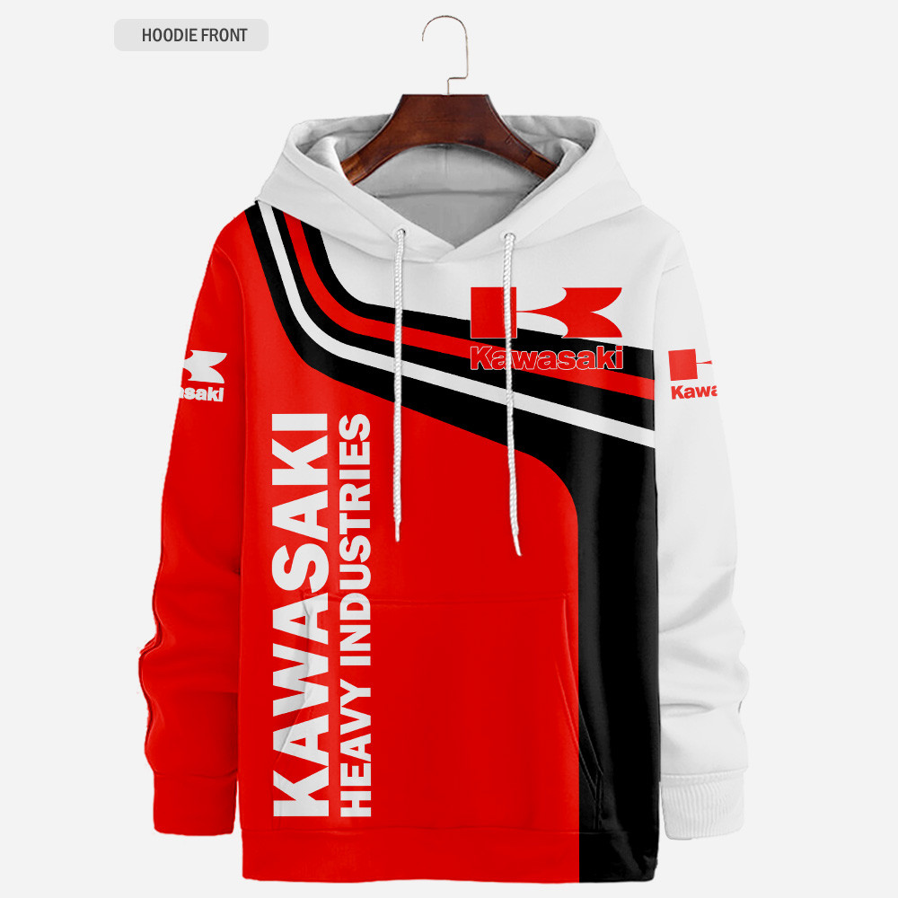 Kawasaki Hoodie, T-Shirt, Polo Shirt, Hawaiian Shirt, Collared Shirt, Zip Hoodie, Bomber Jacket,  3D All Over Print Clothing Store 