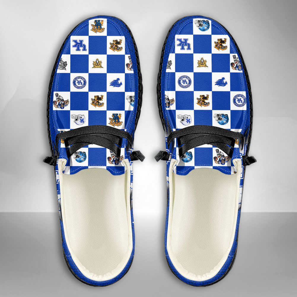 Georgia Tech Yellow Jackets H-D Shoes Wally Men's Lace Up Loafers For Men And Women