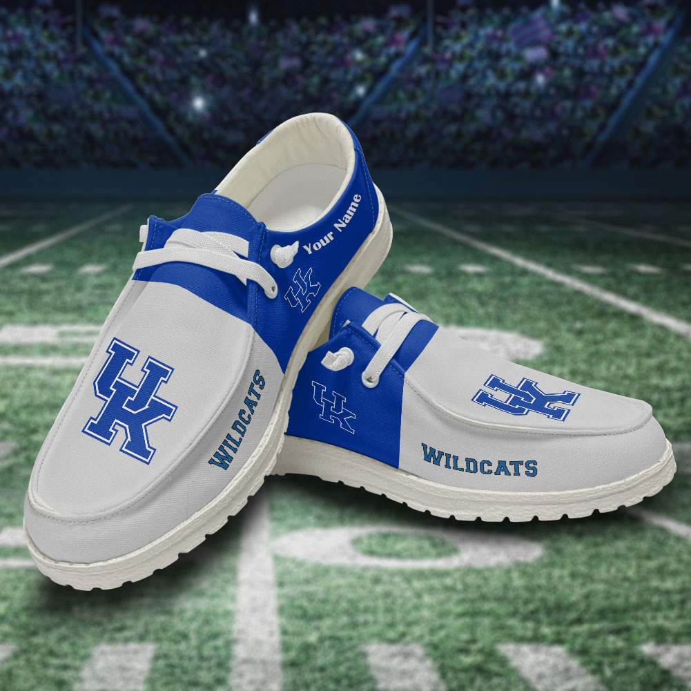 Tennessee Volunteers Personalized Hey Dude Sports Shoes - Custom Name Design
