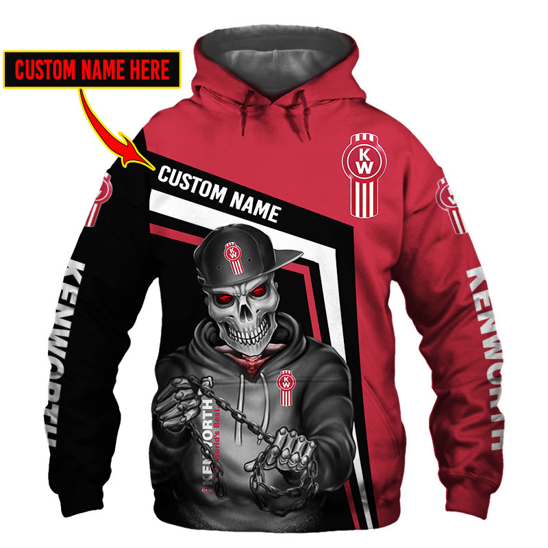 Kenworth t-shirt hoodie apparel 3D full printing