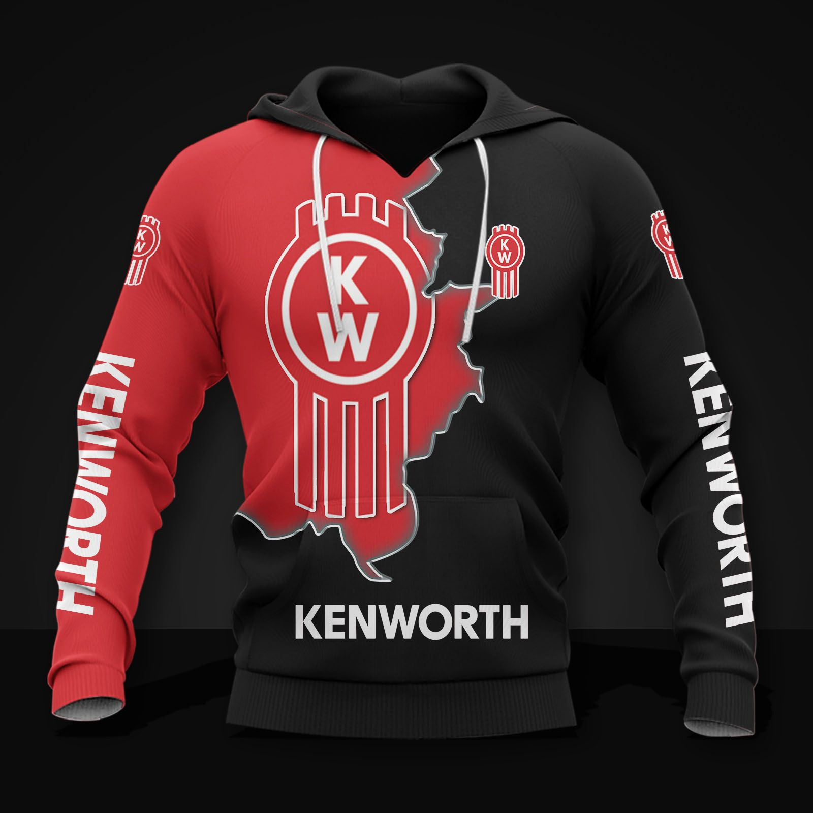 Kenworth t-shirt hoodie apparel 3D full printing