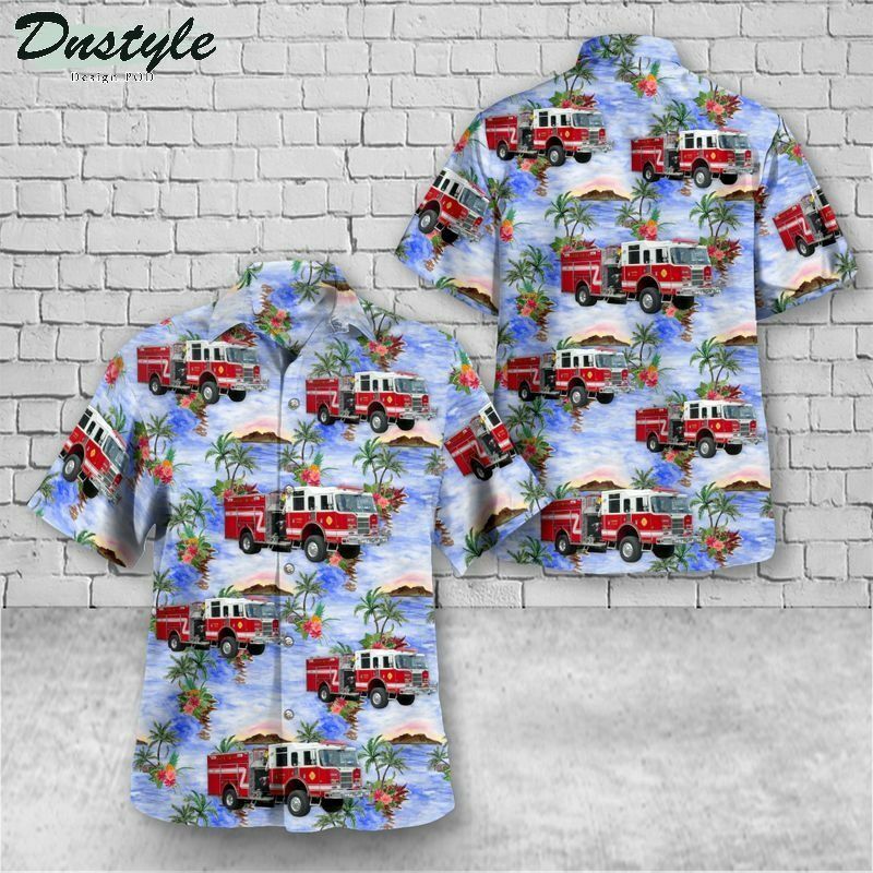 Norwegian Coast Guard Nocgv Harstad (w318) Hawaiian Shirt