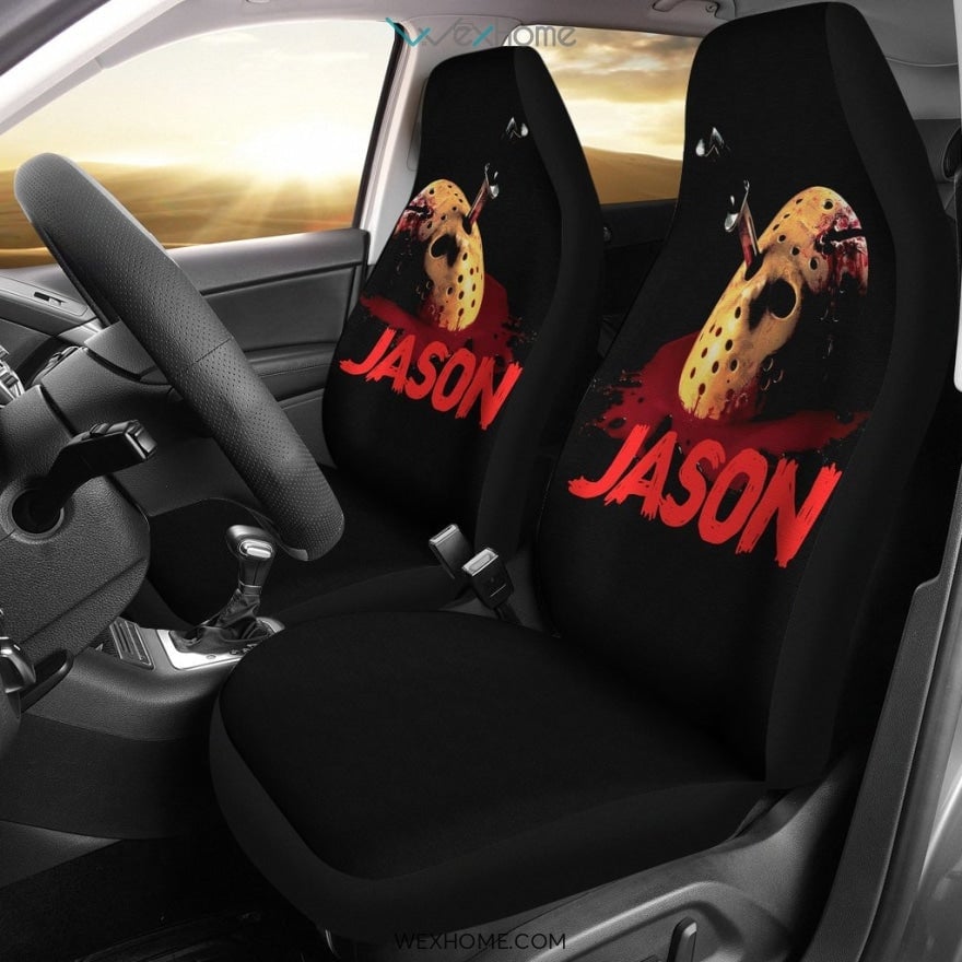 Murder Bunny Pennywise Holding Saw Seat Covers