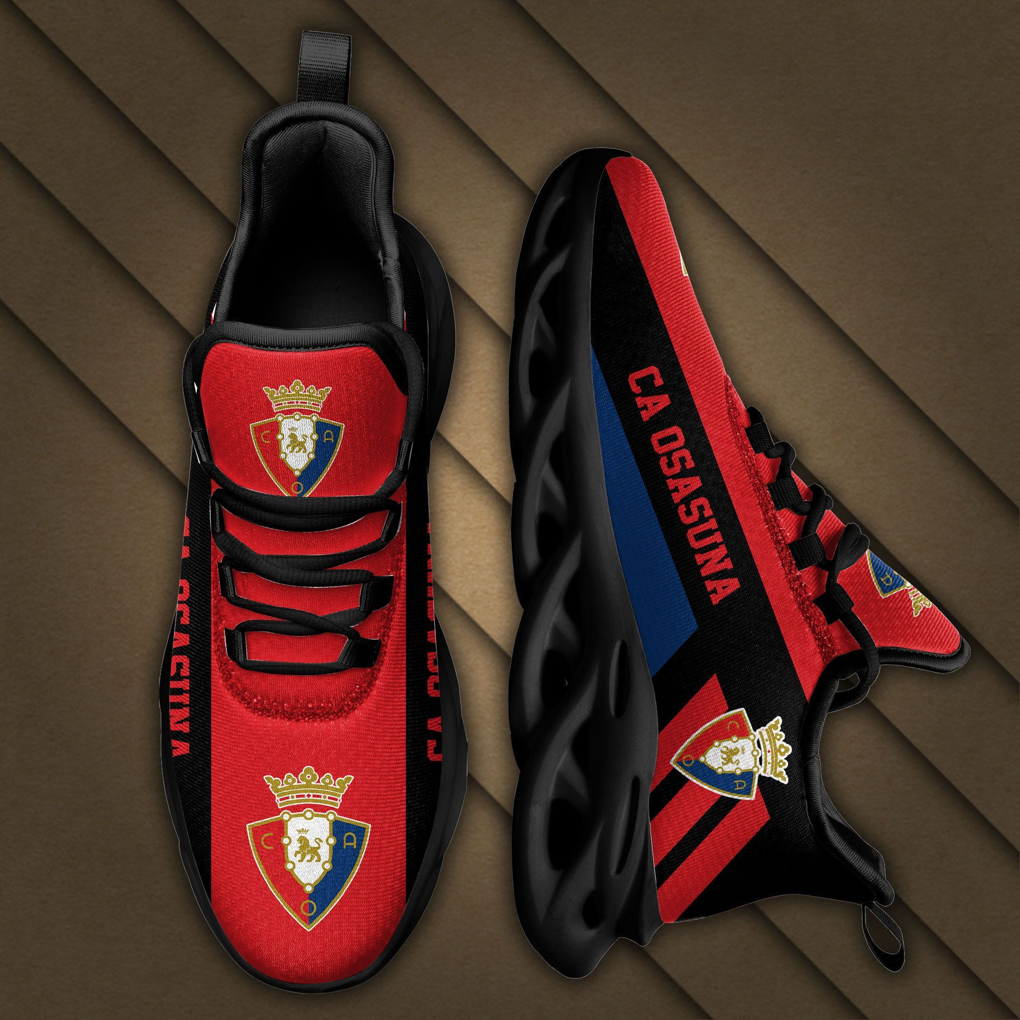 New Orleans Saints Mascot Custom Name Personalized Max Soul Sneakers