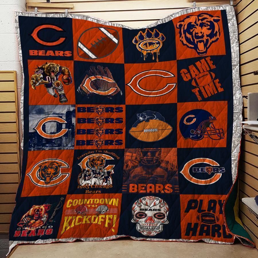 Chicago Bears MLegends Quilt Blanket