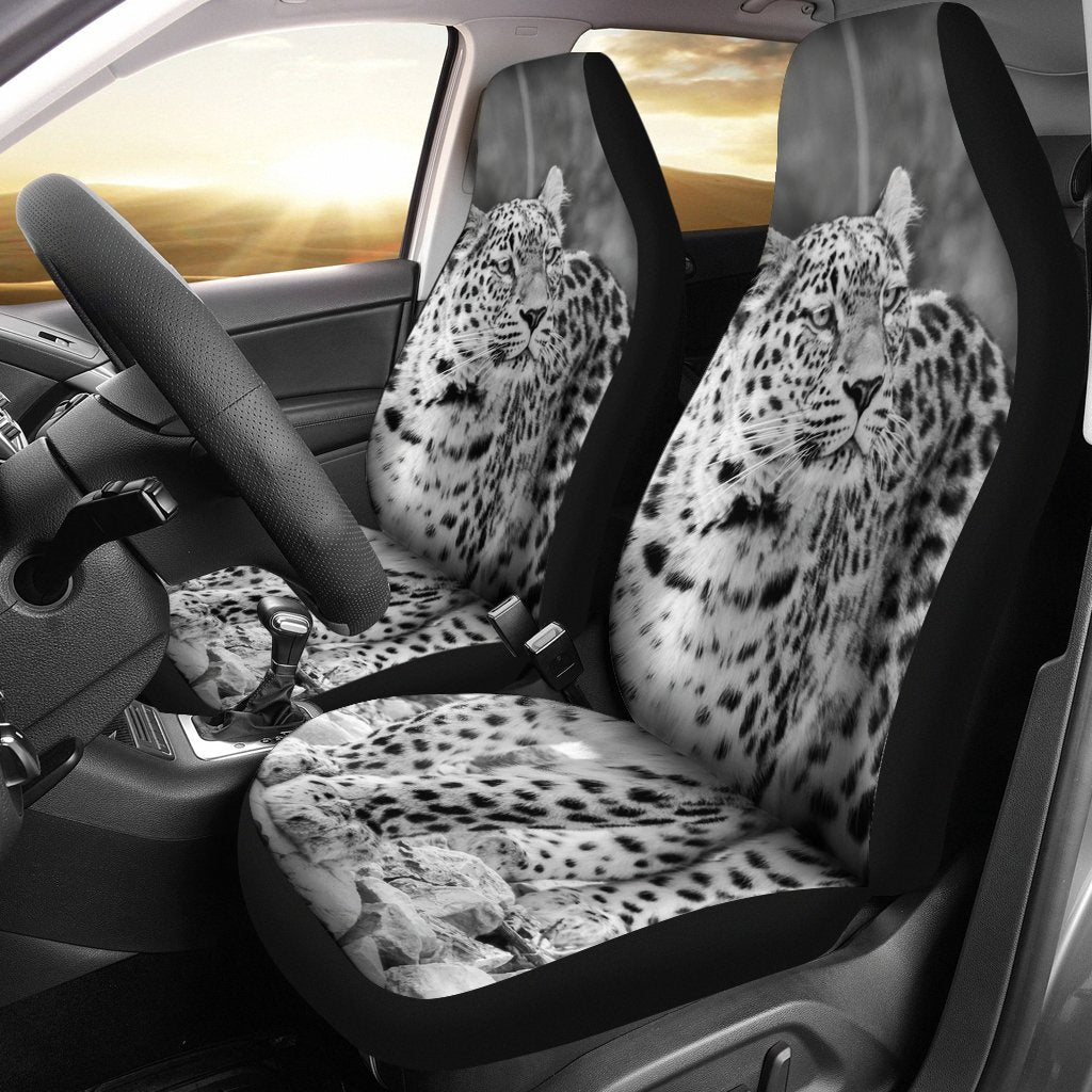Golden Dragoy Symbol Car Seat Cover ( Set of 2)
