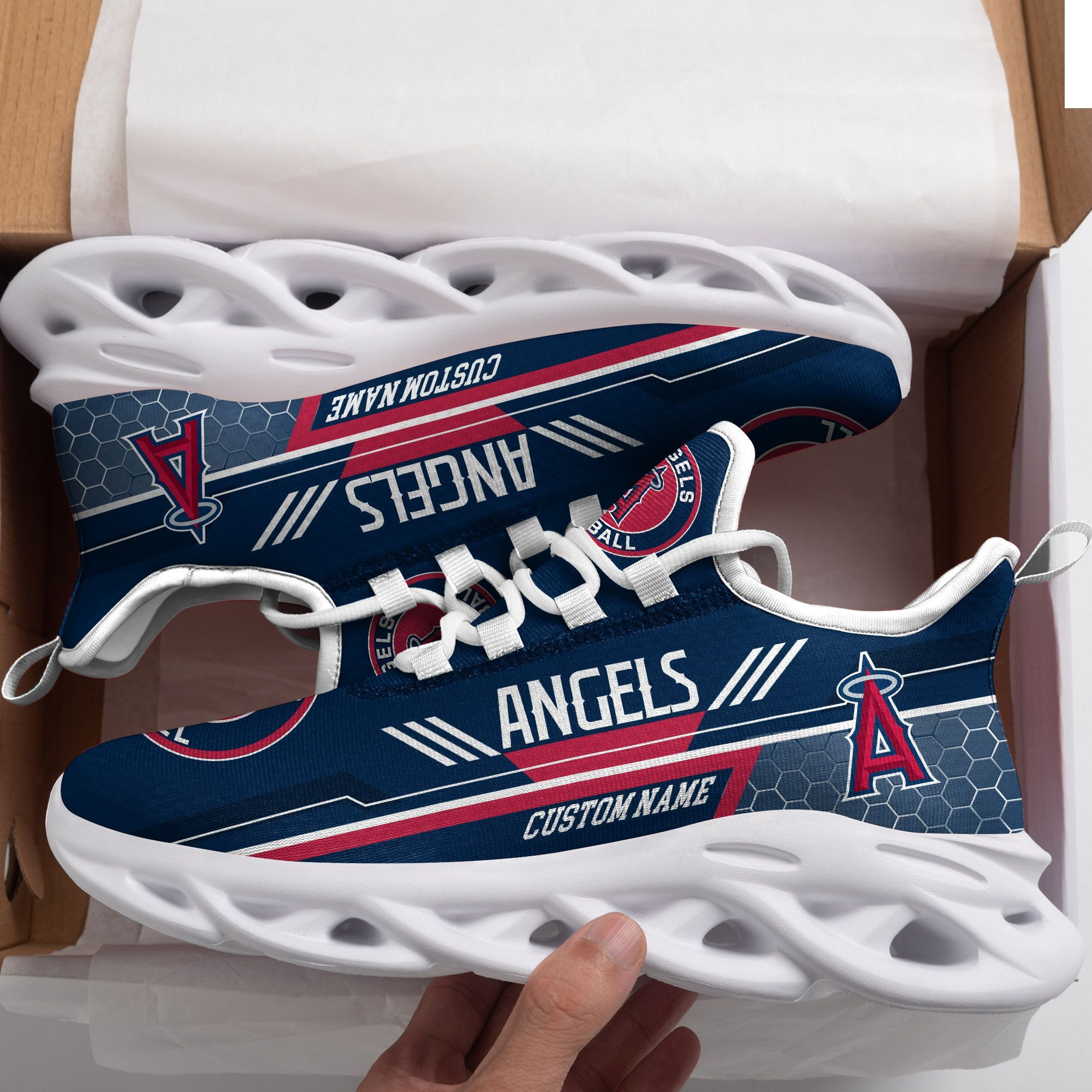 Seattle Mariners Mascot Custom Name Personalized Max Soul Sneakers