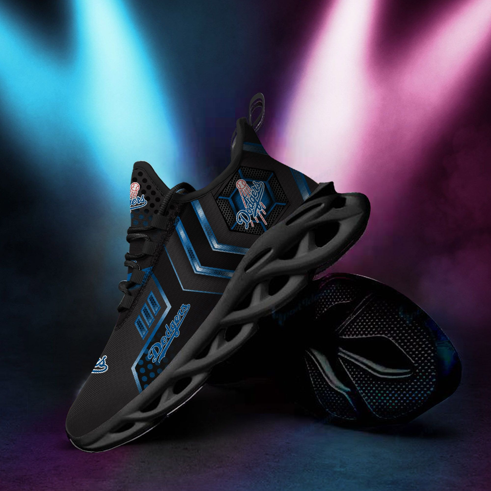 Los Angeles Chargers Custom Name Personalized Max Soul Sneakers Shoes