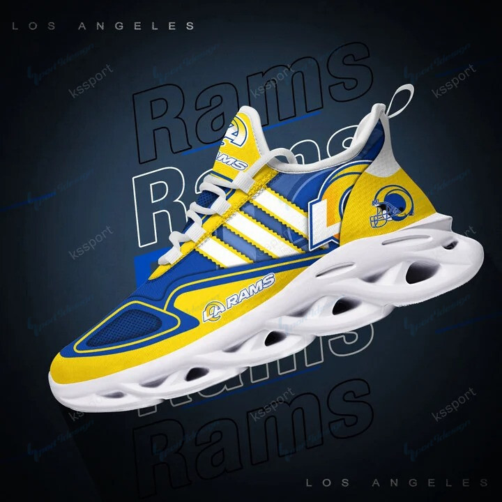 Los Angeles Rams Running Sneakers Bb332