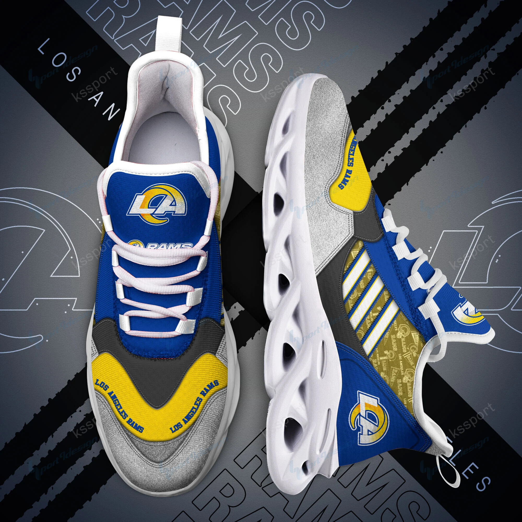 Seattle Seahawks Running Sneakers Bb392