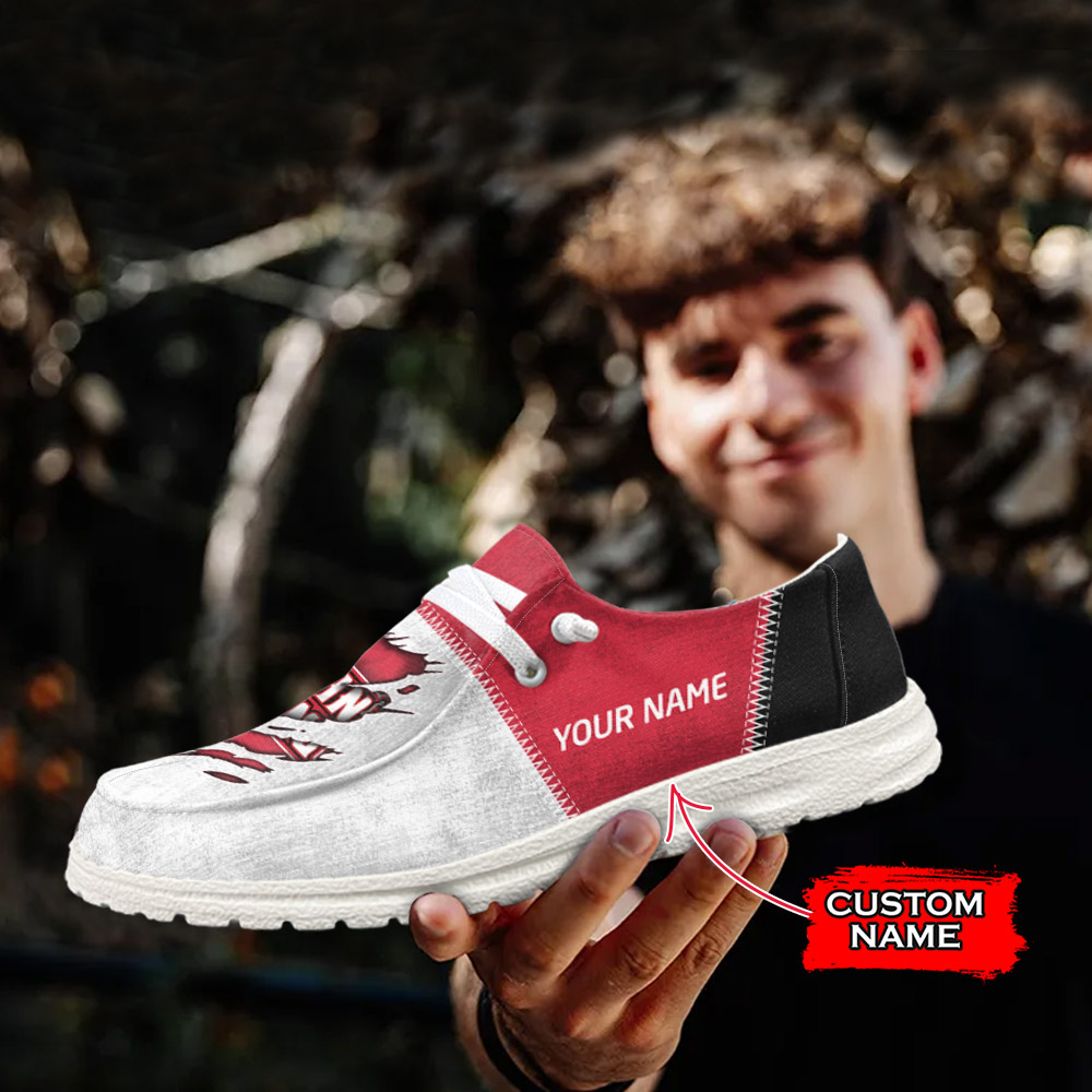 New Mexico State Aggies Personalized Hey Dude Sports Shoes - Custom Name Design