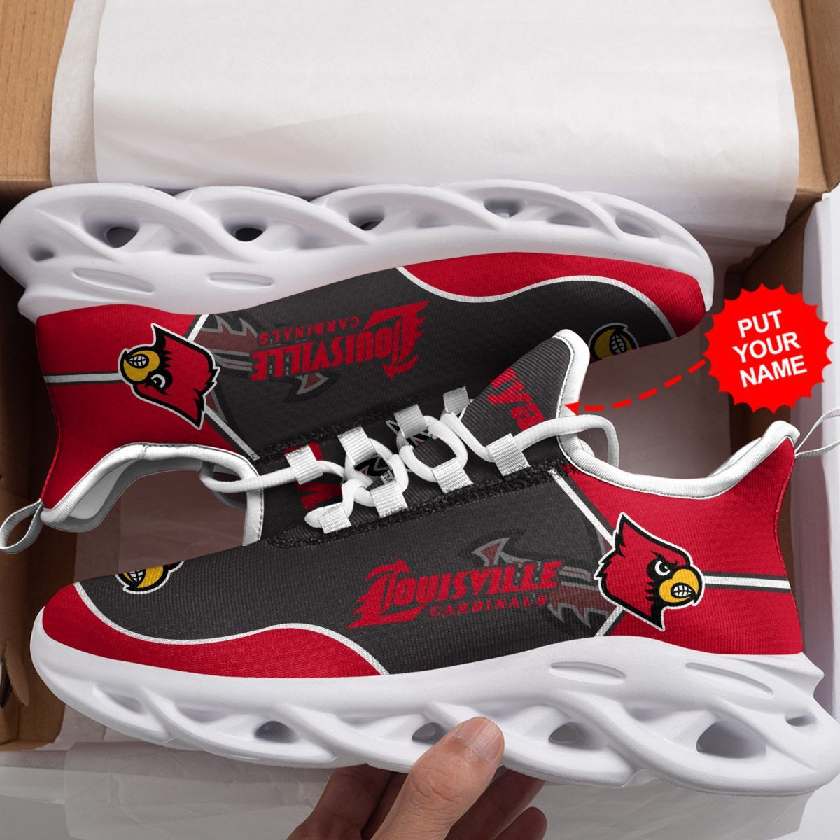 Iowa Hawkeyes Custom Personalized Max Soul Sneakers Shoes