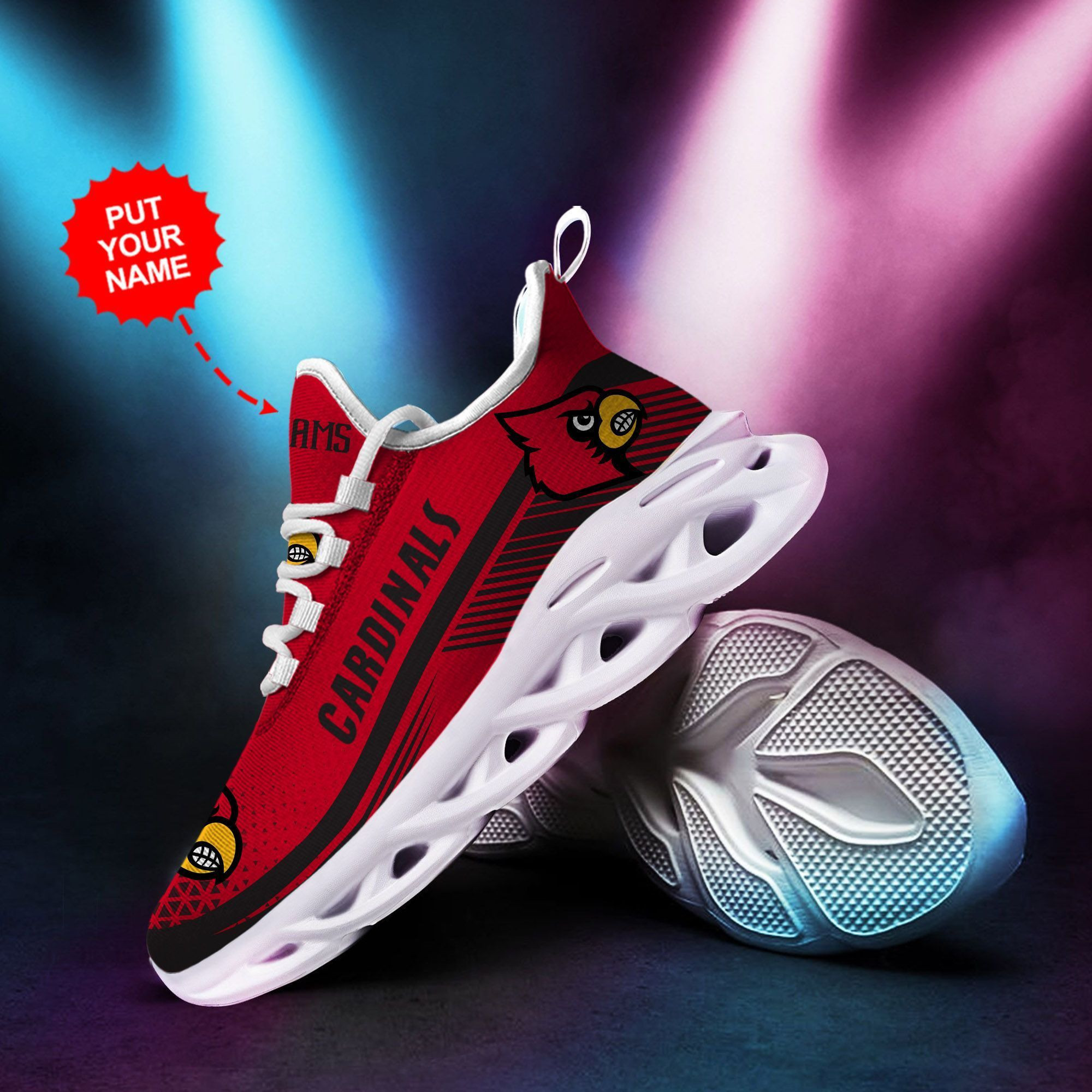 Washington Capitals Custom Personalized Max Soul Sneakers Shoes