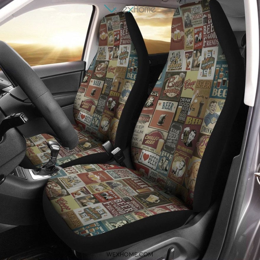 Basset Hound Car Seat Covers Decor