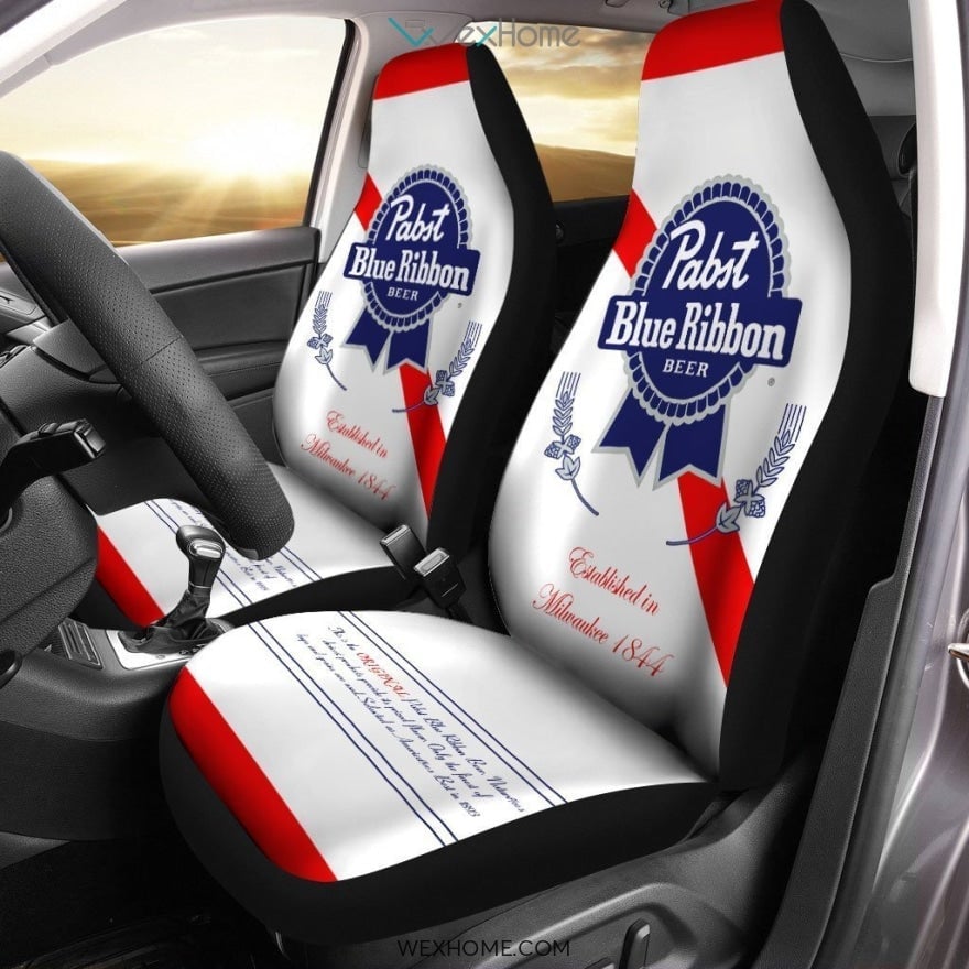 White And Black Graffiti Doodle Text Print Pet Car Seat Cover