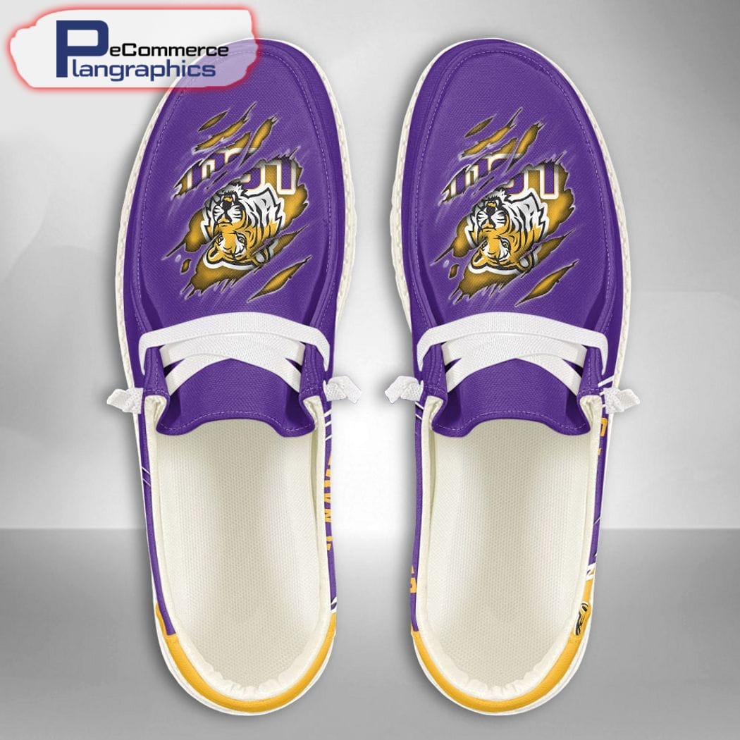 Kansas State Wildcats Custom Name Hey Dude Shoes 
