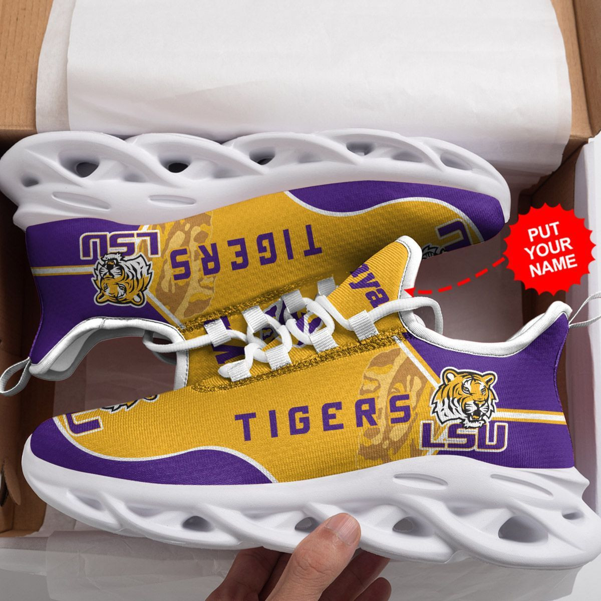 Oakland Athletics Mascot Custom Name Personalized Max Soul Sneakers