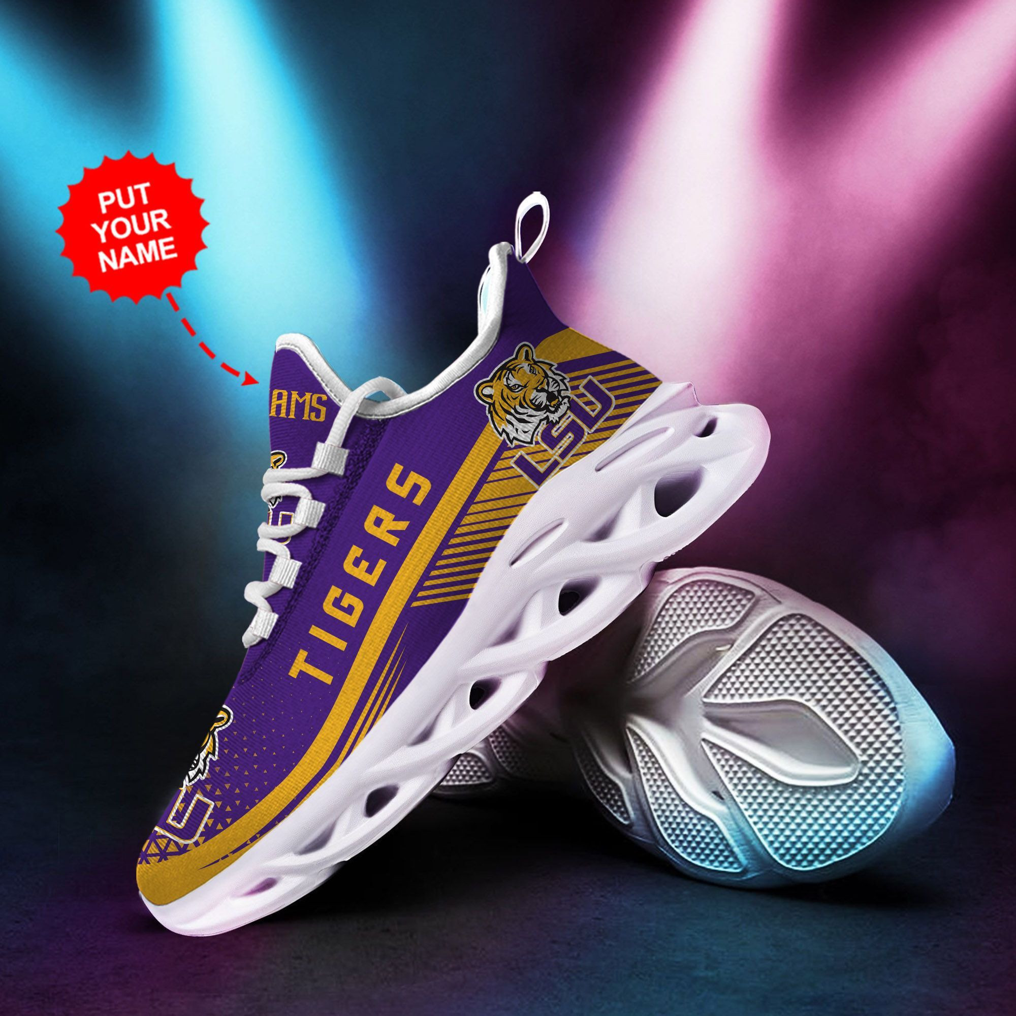 Georgia Bulldogs Custom Personalized Max Soul Sneakers Shoes