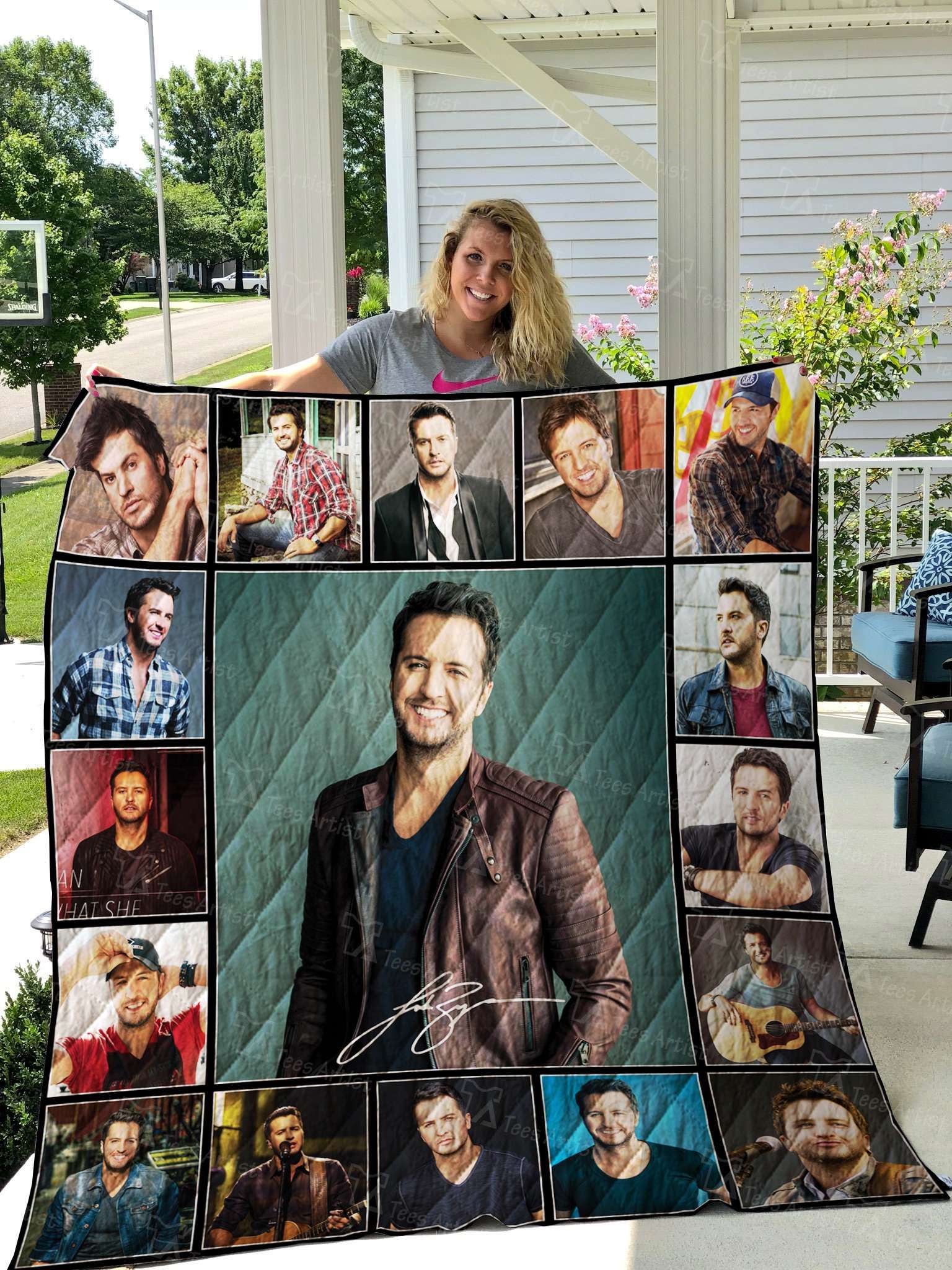 Motley Crue Full Album Covers Quilt Blanket