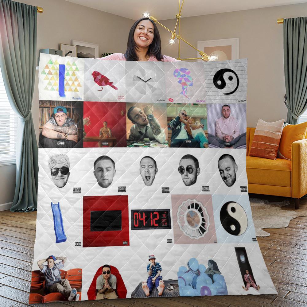 Miller High Life Quilt Blanket All I Need Is Beer Gift Idea 3D Quilt Blanket 87