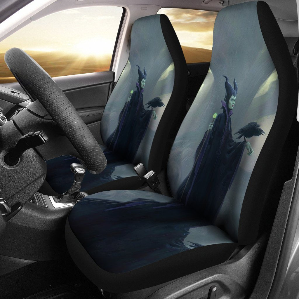 Toothless Funny Dragon Car Seat Cover ( Set of 2)