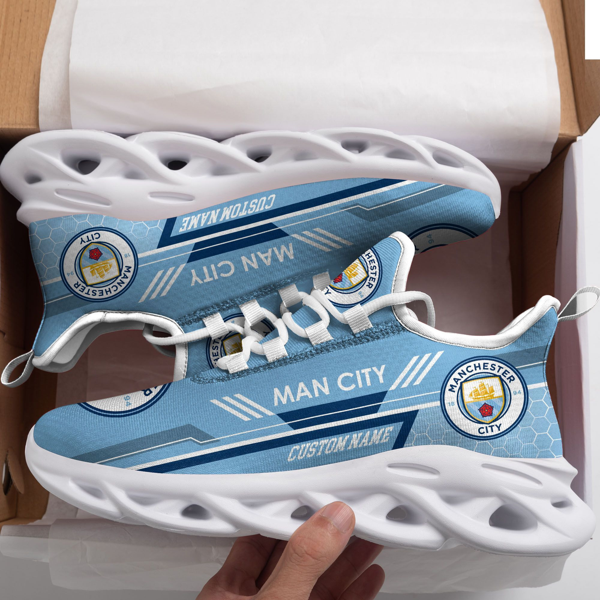 Kansas City Chiefs Custom Personalized Max Soul Sneakers Shoes
