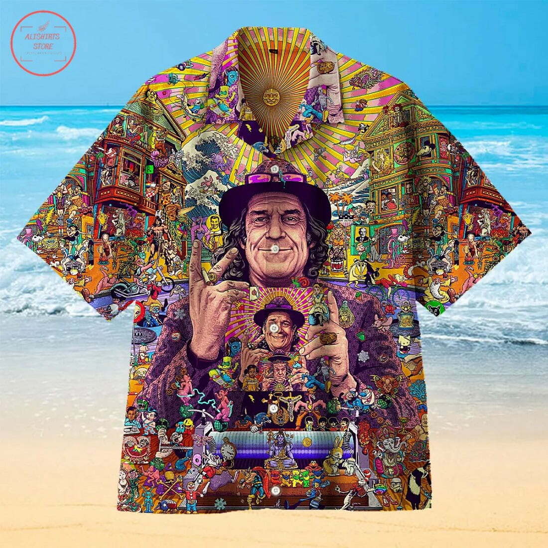 Graffiti Boom Mainstream 90s Hawaiian Shirt